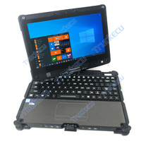 Ordinateur portable tactile renforcé triple protection de qualité supérieure Getac V110 robuste avec logiciel d'installation et outils de diagnostic pour camions et excavatrices
