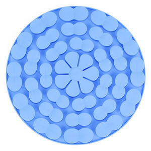 Venta al por mayor libre de BPA flor snuffle <span class=keywords><strong>Mat</strong></span> antideslizante cachorro leckmatte portátil perro snuffle <span class=keywords><strong>mat</strong></span> - Product Image 1