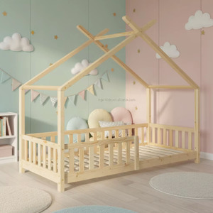 Best-Selling Modern Solid Wood Baby <b>Cribs</b> for Babies and Kids Hotel Bedroom & Living Room Use White Color OEM/ODM Support - Product Image 4