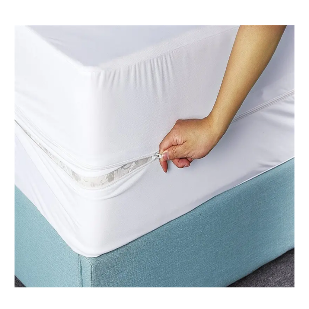 Гипоаллергенный многоразовый наматрасник на молнии с защитой от воды