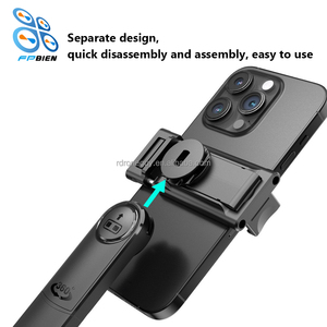 Nhà máy cung cấp máy ảnh gắn kết với giao diện 1/4 với gậy tự sướng rộng thanh hợp kim nhôm ai theo dõi mặt để chụp ngoài trời - Product Image 6