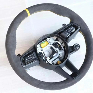 Volant en cuir personnalisé en usine pour Volan Porch Cayenne Lenkrad Panamera <span class=keywords><strong>Taycan</strong></span> Macan 911 Volant Ohc Motors - Product Image 1