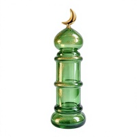 Fabricant en vente directe de décorations de fêtes du Moyen-Orient, châteaux et tours en verre soufflé de style bohème arabe