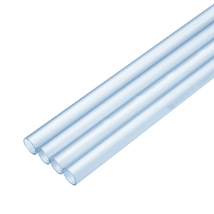 Plastic Transparent Tube Transparent Tubes Plastic Wiring Visible Plastic PVC Electrical Protect Transparent Clear Rigid Pipe Tube Ducting
