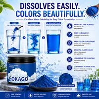 Fournisseur de poudre de phycocyanine de couleur bleue pour les usines agroalimentaires, pigment bleu naturel en vrac, programmes d'approvisionnement OEM/ODM