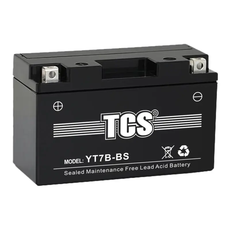 12 V 7 Ah Ytz7S wiederaufladbare Vrla Agm Smf wartungsfreie Motorradbatterie