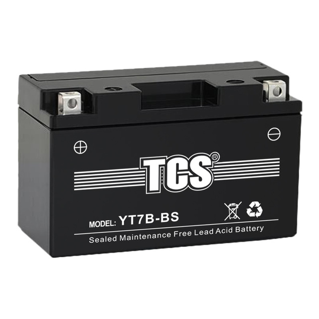 TCS 12V 7Ah Ytz7S Rechargeable Vrla Agm Smf Maintenance Free Motorcycle Battery