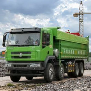 Dongfeng Liuqi Baolong大型トラック340馬力8X4 5.8メートルユーロ3マイニング輸送Yuchaiエンジンダンプトラック - Product Image 1