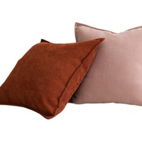 Housse de coussin décorative texturée à chevrons vert olive, couleur unie, pour canapé, décoration intérieure