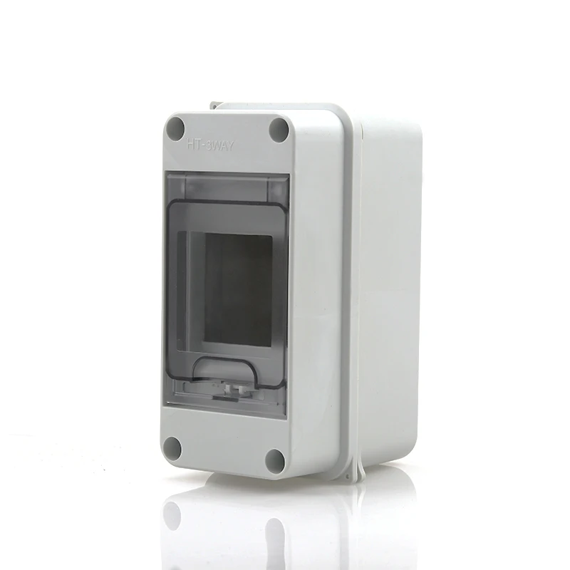 HT-3WAY мощность распределительных коробок IP65 автомат защити цепи коробка АБС-пластик силовой распределительный щиток 3 фазы
