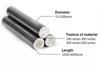 Barre hexagonale en acier inoxydable duplex 201 202 301 304 304L 321 316 316L de 6 mm à 20 mm, norme ASTM, prix bas Chine