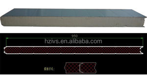 Paneles de Techo Tipo Sándwich de Acero Azul, Paneles Metálicos para Techos y Paredes, Diseño de Modelo 3D en Acero de Color, Suministro de Fábrica a Gran Escala - Product Image 4