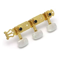 Ensemble de machines d'accordage pour guitare classique Têtes et chevilles de machine haut de gamme avec accessoires pour guitares classiques et flamenco de 39 pouces