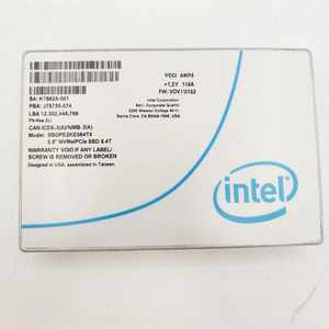 Unidad de Estado Sólido SSD DC P4610 de 6.4TB DELL 2.5\" U.2 NVME PCIe SSDPE2KE064T8 - Product Image 1