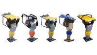Pilonneuse électrique CE à moteur, faible entretien, machine compacteuse de sol 3KW 13KN, force d'impact professionnelle