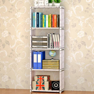 Estantería de Almacenamiento <span class=keywords><strong>Plegable</strong></span> y Apilable de 5 Niveles Suoernuo para Decoración del Hogar, Montada en la Pared - Product Image 1