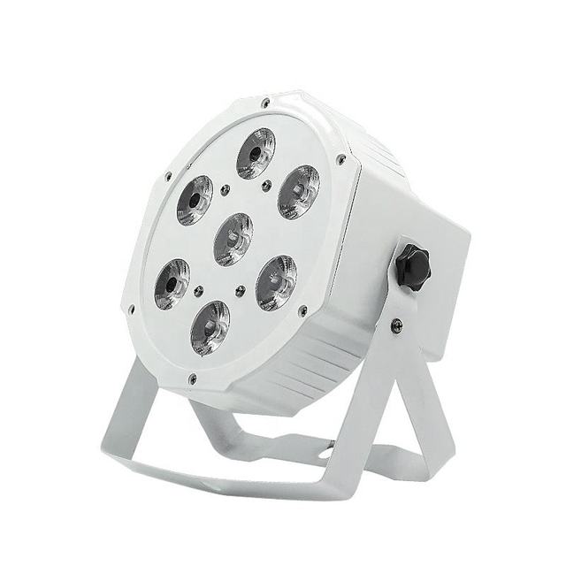 AICPOSE Wholesale Products 7PCS Rgbwauv 6in1 Mini LED Par Light Dmx512 LED Par Cans Stage Lighting