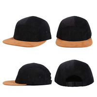 Gorra Trucker de Alta Calidad para Hombre, Modelo 2026 XNKY OEM, de Pana con Parte Superior de Gamuza, 6 Paneles, Bordada, con Cierre a Presión, Gorras de Béisbol con Logotipo Personalizado