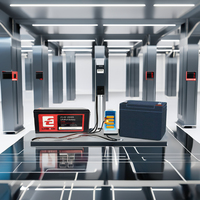 Batterie LiFePO4 sur rack haute capacité personnalisée 51,2 V 600 Ah 30 kWh, système de stockage d'énergie solaire empilable