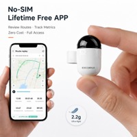 Support de fixation réglable pour anneau GPS de pigeon, pour les fanciers et les éleveurs, avec installation à vis unique et poids équilibré de 2,2 g