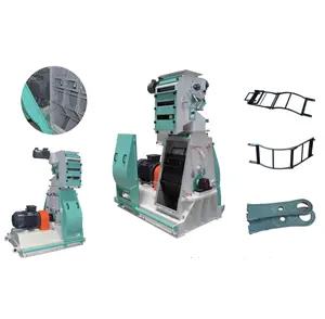 Giá cả cạnh tranh chuyên nghiệp nghiền thức ăn chăn nuôi ngô và bột đậu nành Hammer Mill thức ăn máy xay