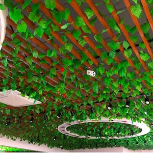 Giả hoa nho khoai lang nho Creeper Ivy lá twining hoa nho nhân tạo mây - Product Image 2