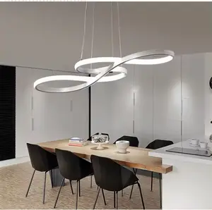 Sala da pranzo per casa lampada a sospensione illuminazione a Led decorativo di lusso Hotel comodino oro moderno lampadario luci a sospensione