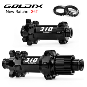 2026 GOLDIX R310 Moyeu <span class=keywords><strong>de</strong></span> vélo <span class=keywords><strong>de</strong></span> route à frein à disque 6 trous tirage droit 24H XDR HG Ultraléger <span class=keywords><strong>Axe</strong></span> traversant 100x12 142x12 - Product Image 5