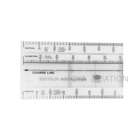 Traceur de navigation pliable en plastique, règle d'étudiant de pilote pliable au format de poche, CNP-3