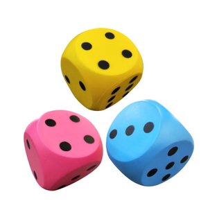 Bola de estrés de cubo bonita y pequeña con logotipo personalizado Espuma de PU (poliuretano) para aliviar el estrés con esquina redonda - Product Image 5