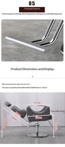 Chaise de salon en cuir PU noir avec fonction inclinable, chaise de <span class=keywords><strong>barbier</strong></span> hydraulique pour salon de coiffure, institut de beauté, <span class=keywords><strong>barbier</strong></span> - Product Image 6