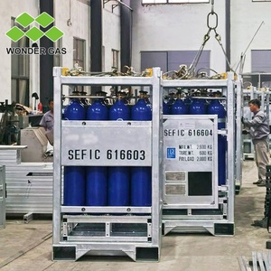 EN ISO9809 4*4 Tipo, 16 botellas Estante para cilindros de <span class=keywords><strong>gas</strong></span> de hidrógeno Estante DNV Paquete de botellas de <span class=keywords><strong>gas</strong></span> - Product Image 6