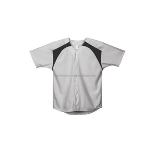 Maillots de baseball personnalisés promotionnels en gros, uniformes unisexes de haute qualité, t-shirts de sport 100% coton, séchage rapide, été, sur mesure - Product Image 4