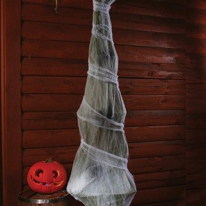 DAMAI Halloween Hanging Cocoon Corpse Decorations Halloween Party Favor Skeleton Body for House Yard Tree Prop for Outdoor Decor - Product Image 6