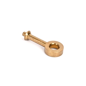 Bagian Kunci Kuningan Presisi Tinggi yang Dibuat dengan Mesin CNC, Dudukan Silinder Kunci Pintu Kustom, Spindel Putar, Sekrup Pengaman, Kunci Pintar - Product Image 3