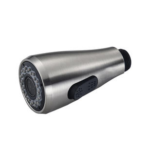 Robinet de cuisine extractible Yao Peng en acier inoxydable, entrée 22 mm, double sortie, tête de pulvérisation, modèle KDa-3113, pression atmosphérique - Product Image 1