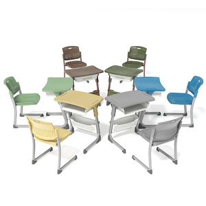 Có thể điều chỉnh & có thể tháo rời nội thất trường học sinh viên Bàn và ghế cho lớp học sinh viên Bàn và ghế nội thất trường học Nhà cung cấp - Product Image 5