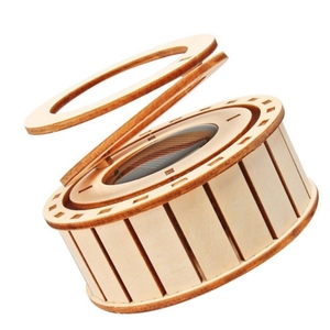 Kit de Experimentos Científicos de Madera OKYN-G5530, Juguete de Bolas Rodantes de Doble Bucle con Energía Solar para Educación STEM - Product Image 2