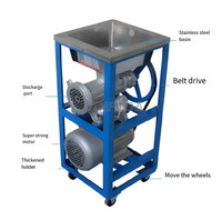 Commerciële Elektrische Multifunctionele Kip-En Visbotbreker Met Een Krachtige En Efficiënte Vleesmolen
