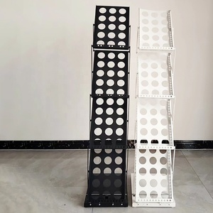 Rak <span class=keywords><strong>Display</strong></span> Majalah Lipat A4 dari Besi, Model Berdiri, Grosir 2026, Penyangga Brosur, Tempat Majalah - Product Image 3