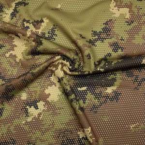 100% di <span class=keywords><strong>stampa</strong></span> mimetica personalizzata poliestere peso medio Ripstop tessuto a <span class=keywords><strong>rete</strong></span> a prova oleoso per la caccia maschera fodera per asciugamani - Product Image 1