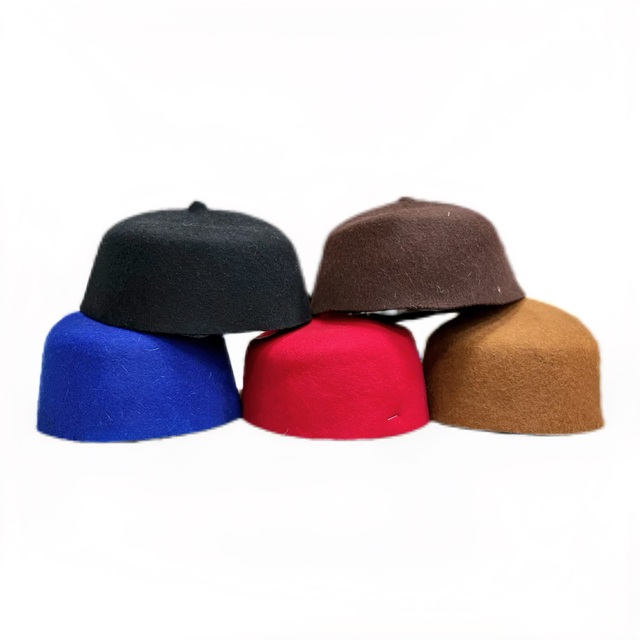 100% wool Kufi cap Muslim prayer hat