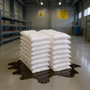 Almohadillas Absorbentes de Aceite Ttake, Paquete de 12, para Control de Derrames, Uso Industrial - Product Image 3