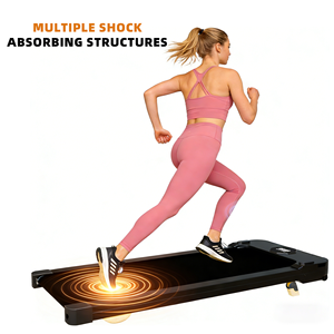 Tapis Roulant Portatile da Scrivania con Inclinazione Manuale del 5%, Ampia Superficie, Telecomando, Capacità 120kg - Product Image 1