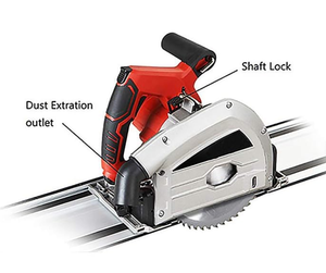 Sierra de riel sin escobillas DC y sierra circular eléctrica modelo CS204 - Herramienta de corte de madera con batería de iones de litio para bricolaje - Product Image 6