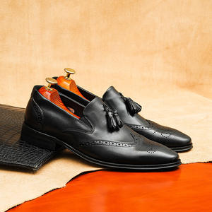 Botas de Cuero Genuino para Hombre, Diseño Clásico, Otoño-Invierno 2025, Cómodas, Impermeables, Antideslizantes, con Suela de Goma - Product Image 4