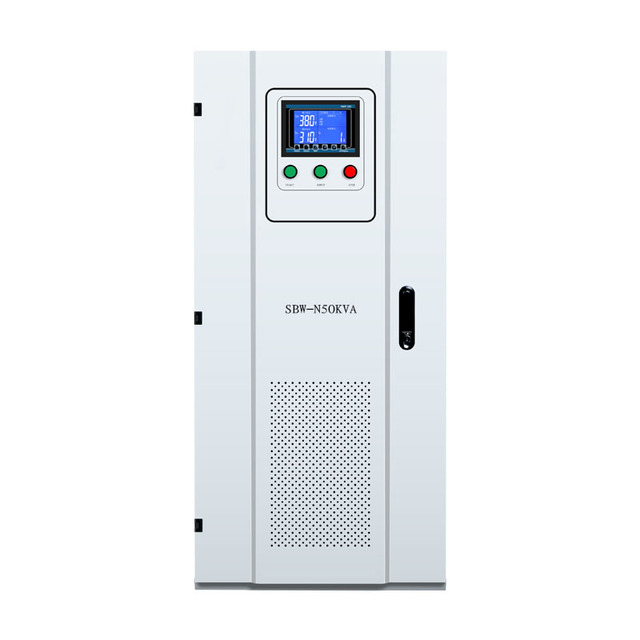 120kva 380v Three Phase Servo Type Automatic Voltage Regulator Stabilizer