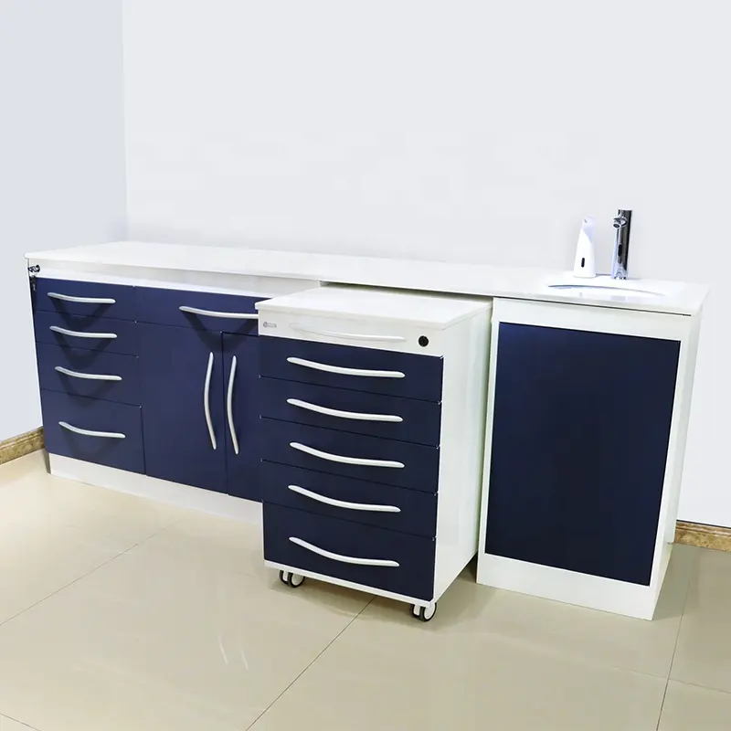 Yimmi Dental Cabinet Furniture Hospital Clinic salone di bellezza laboratorio armadio dentale in acciaio inossidabile