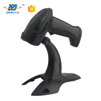 Escáner de código de barras de mano, precio barato, 1D, 2D, código QR, núcleo USB y lector sin núcleo, en stock, en stock