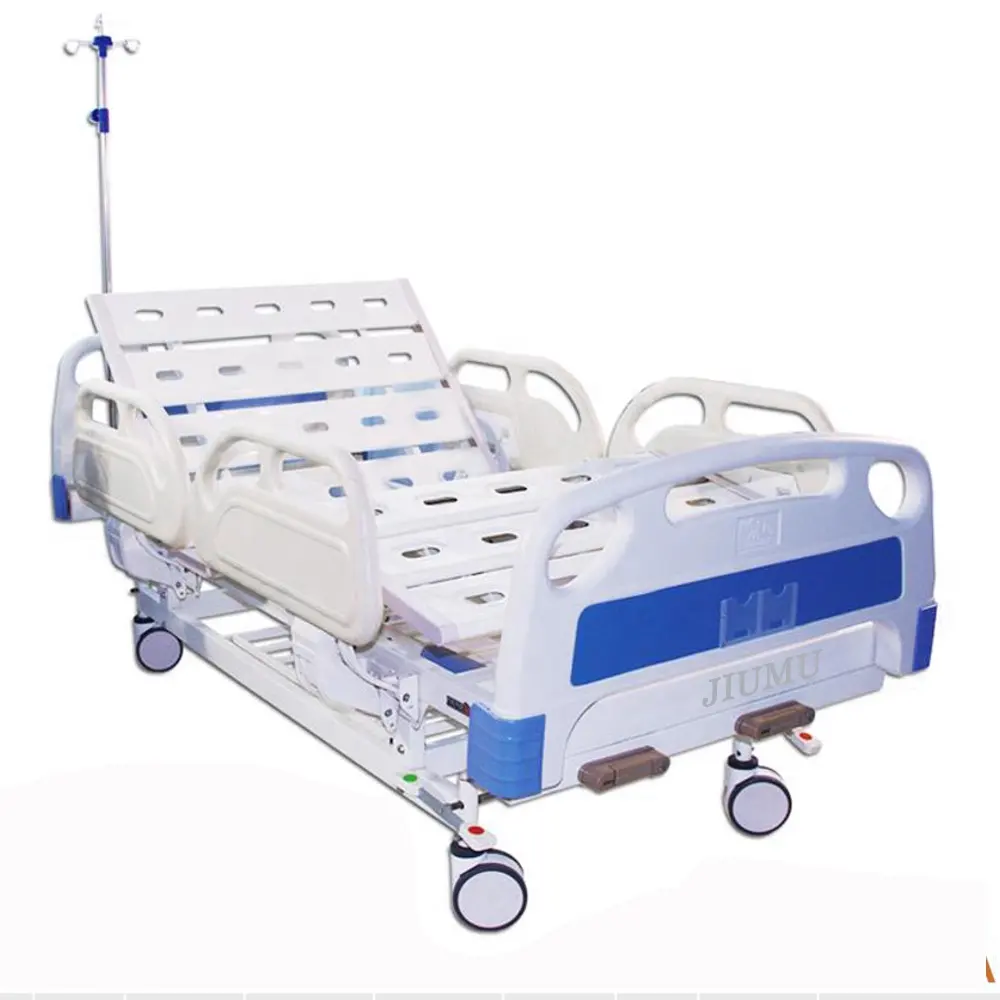 เตียงทางการแพทย์ไฟฟ้าอเนกประสงค์สำหรับการพยาบาลพยาบาลอุปกรณ์เฟอร์นิเจอร์โรงพยาบาล